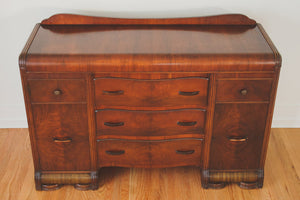MCM Burlwood Credenza