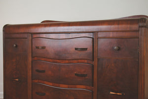 MCM Burlwood Credenza