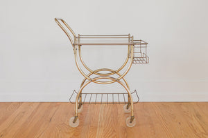 MCM Gold Bar Cart