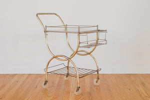 MCM Gold Bar Cart