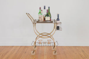 MCM Gold Bar Cart