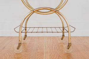 MCM Gold Bar Cart