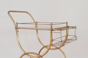 MCM Gold Bar Cart