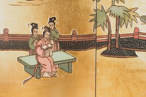 Vintage Asian Wall Panel