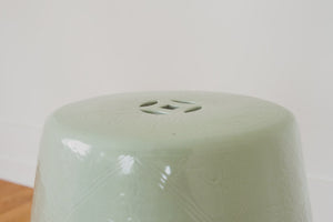 Vintage Ceramic Garden Stool