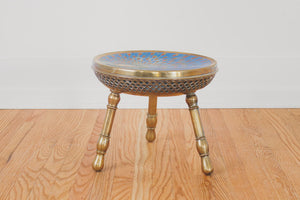 Brass Peacock Plant Stand