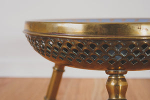 Brass Peacock Plant Stand