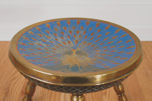 Brass Peacock Plant Stand