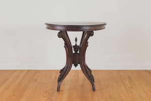 Dark Wood Cafe Table