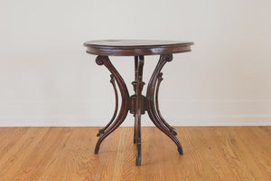 Dark Wood Cafe Table