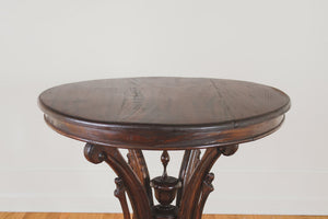 Dark Wood Cafe Table