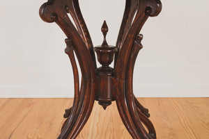 Dark Wood Cafe Table