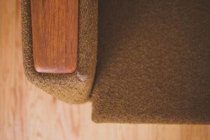 MCM Brown Tweed Sofa