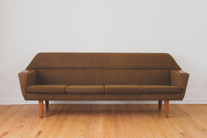 MCM Brown Tweed Sofa