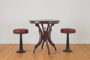 Dark Wood Cafe Table