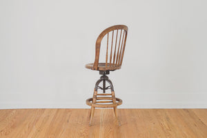 Antique Industrial Stool