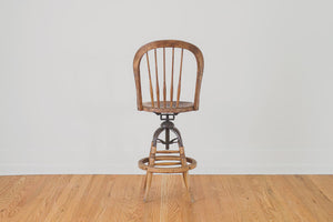 Antique Industrial Stool