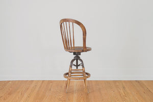 Antique Industrial Stool