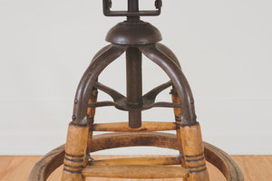 Antique Industrial Stool