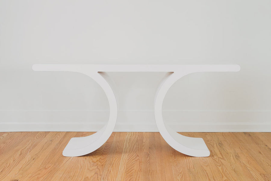 Vintage MCM Console Table
