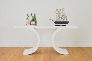 Vintage MCM Console Table