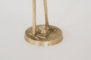 Vintage Brass Egret