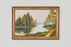 Vintage Landscape Painting