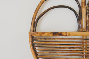 Bamboo Magazine Holder