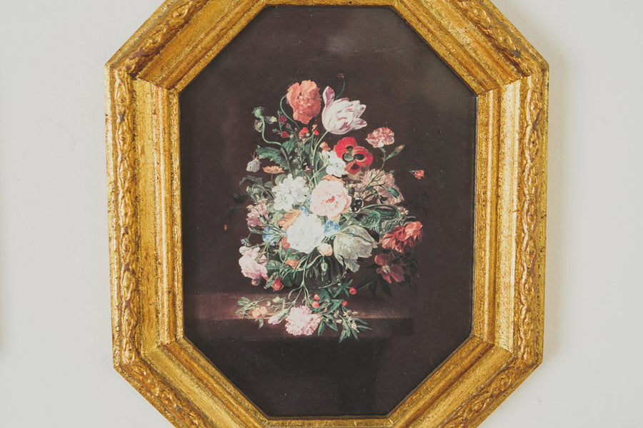 Vintage Italian Floral Prints