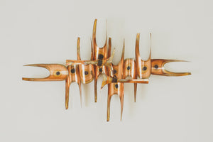 MCM Copper Wall Sculpture