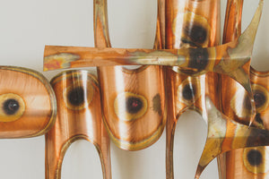 MCM Copper Wall Sculpture