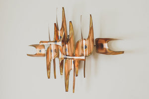 MCM Copper Wall Sculpture