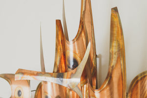 MCM Copper Wall Sculpture