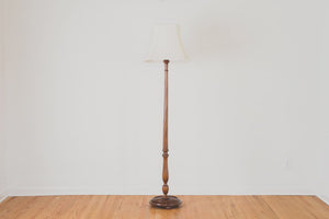 Walnut Floor Lamp