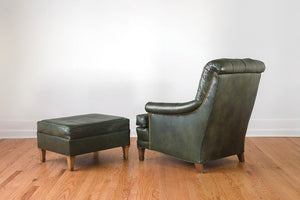 Drexel Chair & Ottoman