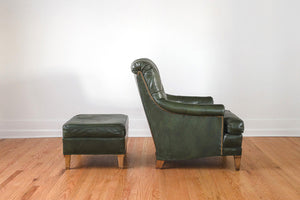 Drexel Chair & Ottoman