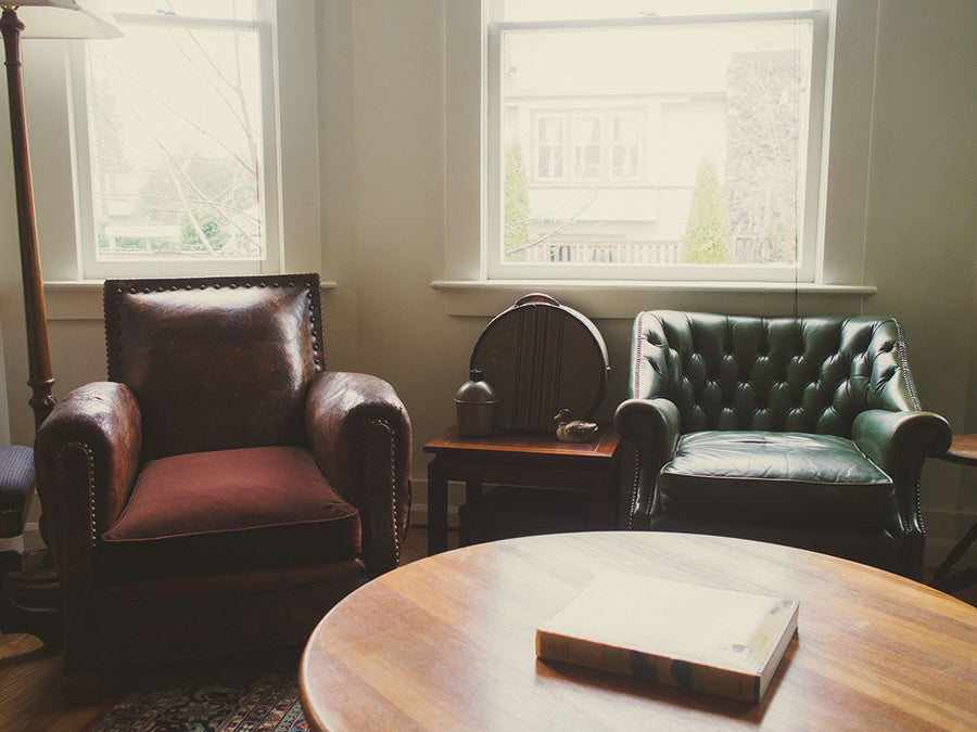 Leather Chesterfield Chair