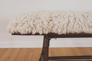 HS Collection Wool Bench