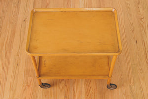 MCM Wood Bar Cart