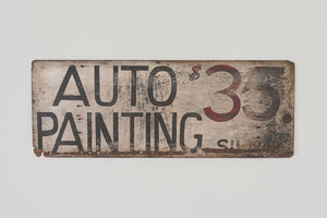 Antique Auto Shop Sign
