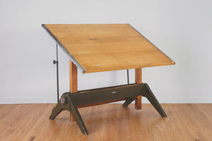 Vintage Mayline Drafting Table