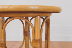 MCM Bamboo Side Tables