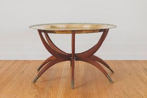 Brass Tray Coffee Table