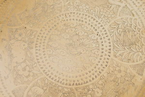 Brass Tray Coffee Table
