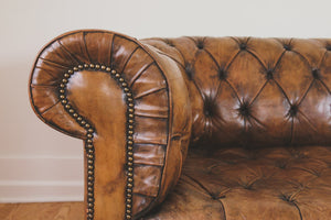 Antique Leather Chesterfield