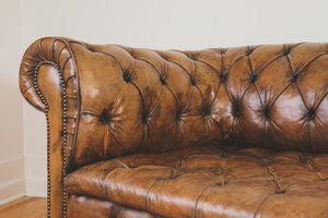 Antique Leather Chesterfield