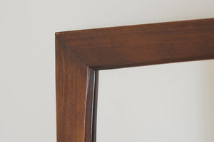 MCM Walnut Mirror