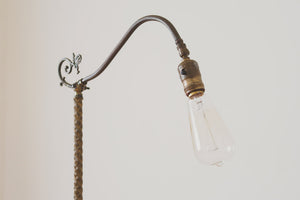 Gold Art Nouveau Lamp