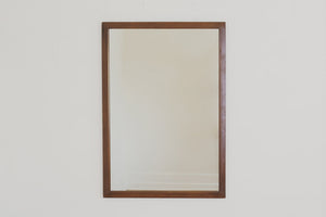 MCM Walnut Mirror
