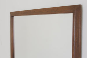 MCM Walnut Mirror